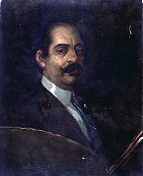 Self - Portrait by Eugenio Lucas Villamil