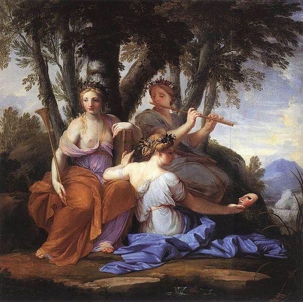The Three Muses by Eustache Le Sueur