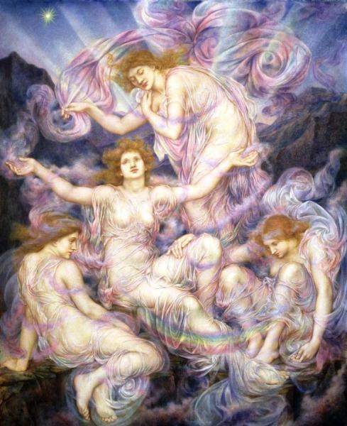 Daughters Of The Mist by Evelyn De Morgan
