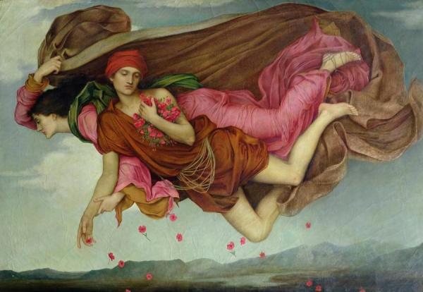 Night And Sleep by Evelyn De Morgan