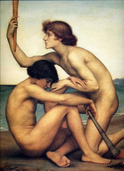 Phosphorus And Hesperus by Evelyn De Morgan