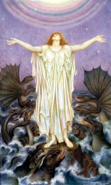 S.o.s. by Evelyn De Morgan Oil Painting Reproductions