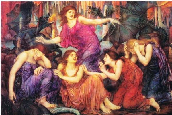 The Captives by Evelyn De Morgan Oil Painting Reproductions