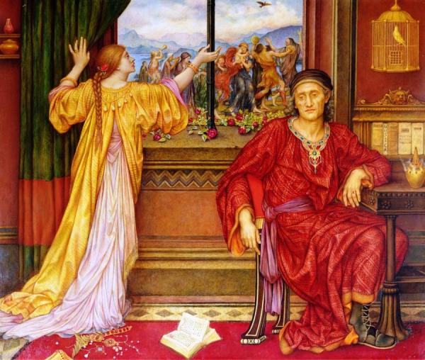 The Gilded Cage by Evelyn De Morgan Oil Painting Reproductions