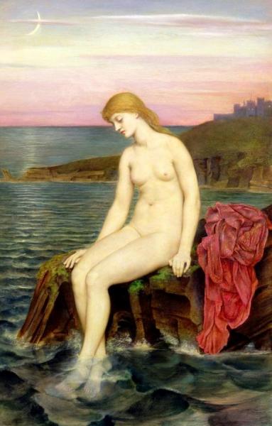 The Little Sea Maid by Evelyn De Morgan