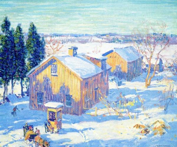 Everett Longley Warner Studios Behind The Florence Griswold House