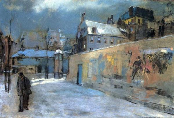 After The Rehearsal by Everett Shinn