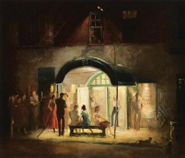 Cherry Lane Theater by Everett Shinn