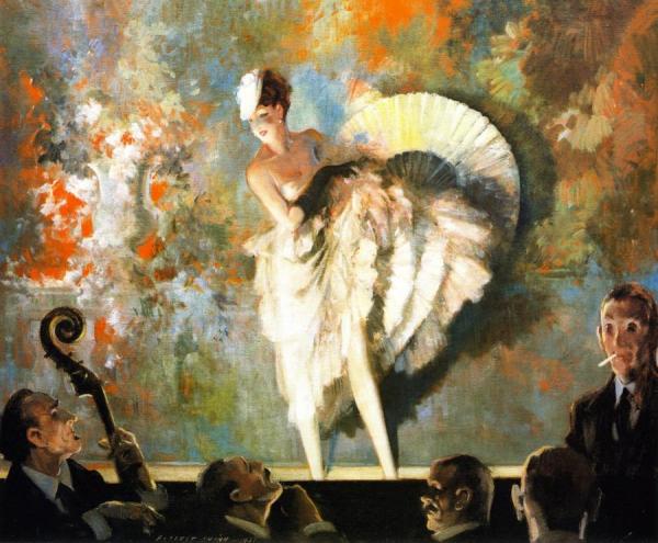 French Vaudeville by Everett Shinn