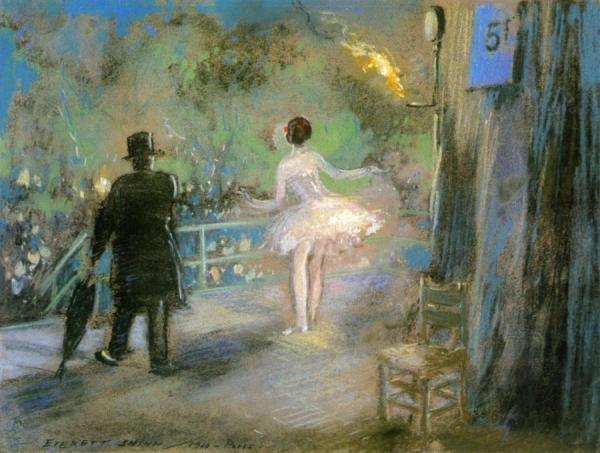 Everett Shinn Paris Exposition