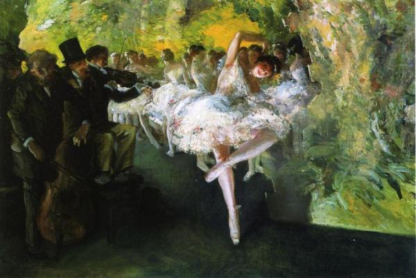 Rehearsal Of The Ballet by Everett Shinn