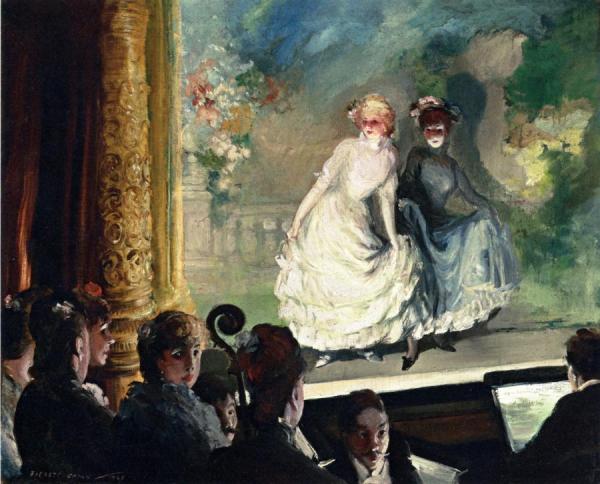 Stage Scene by Everett Shinn