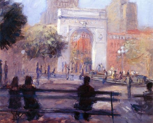 Everett Shinn Washington Square Park, New York