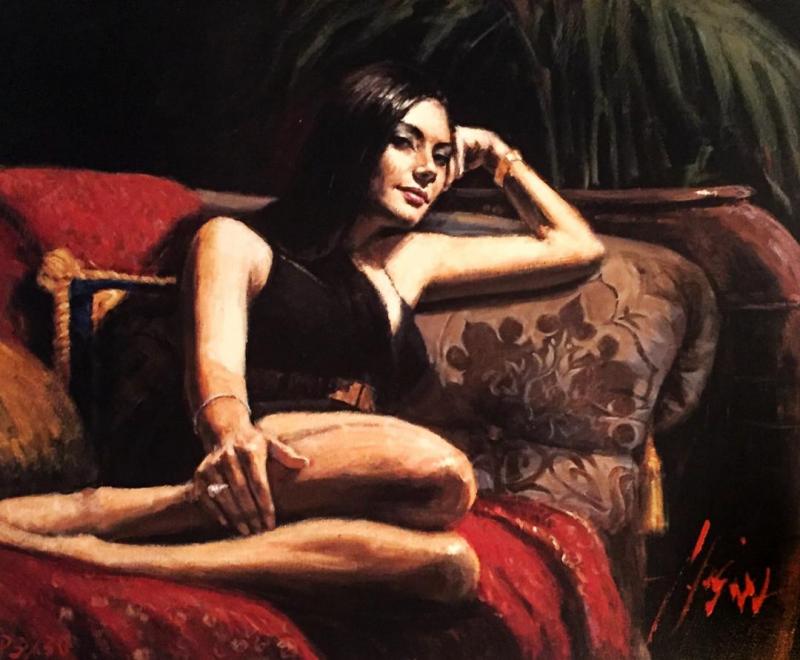 Diamante Ii by Fabian Perez Oil Painting Reproductions