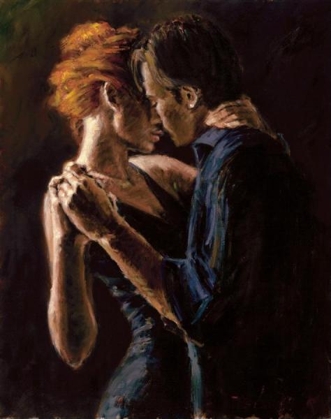 Baladas In Buenos Aires by Fabian Perez Oil Painting Reproductions
