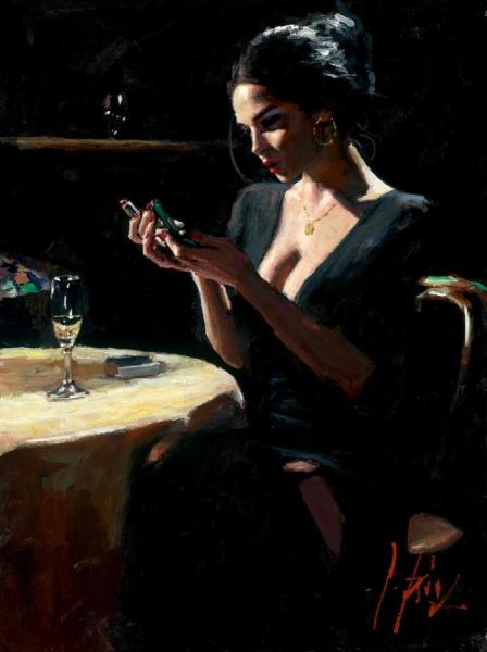 Eugenia X by Fabian Perez