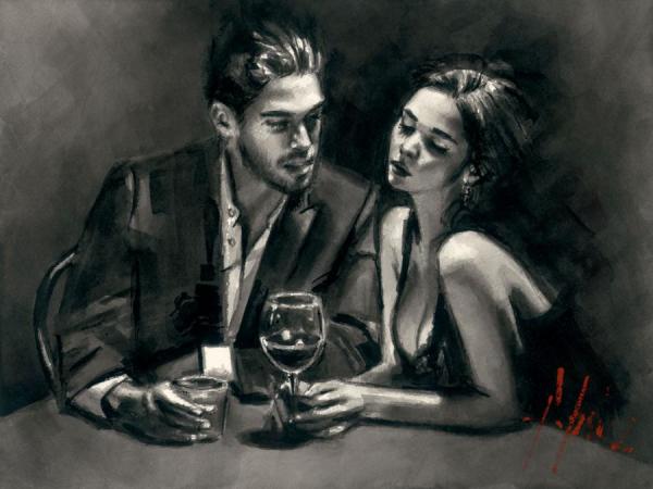Intimate Moments Iii by Fabian Perez
