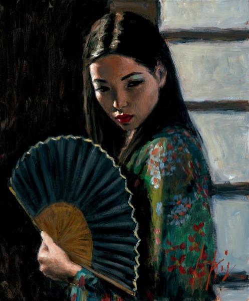Japanese Girl by Fabian Perez