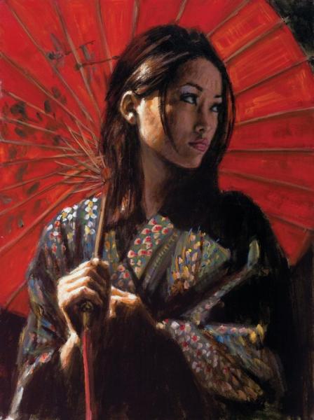 Michiko Ii by Fabian Perez