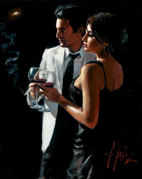 Night Highlights by Fabian Perez Oil Painting Reproductions