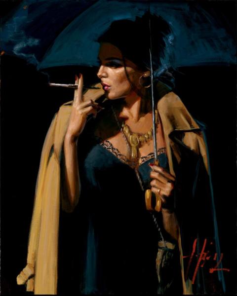 November Rain Lucy Iii by Fabian Perez Oil Painting Reproductions