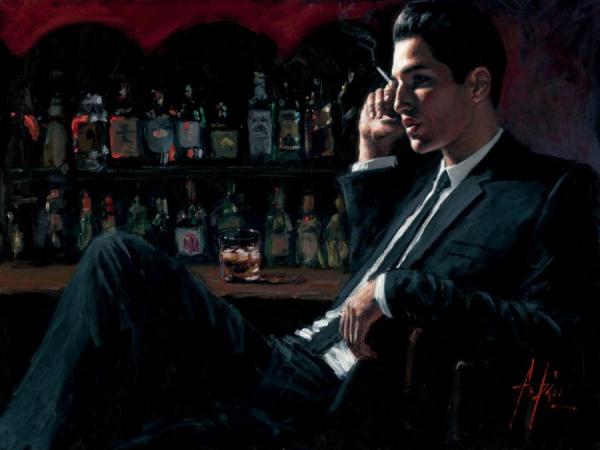 On The Rocks by Fabian Perez