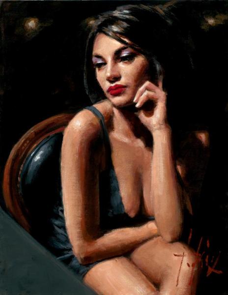 Saba At Las Brujas Iii by Fabian Perez
