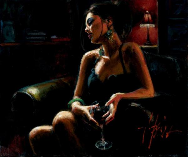 Tess by Fabian Perez Oil Painting Reproductions