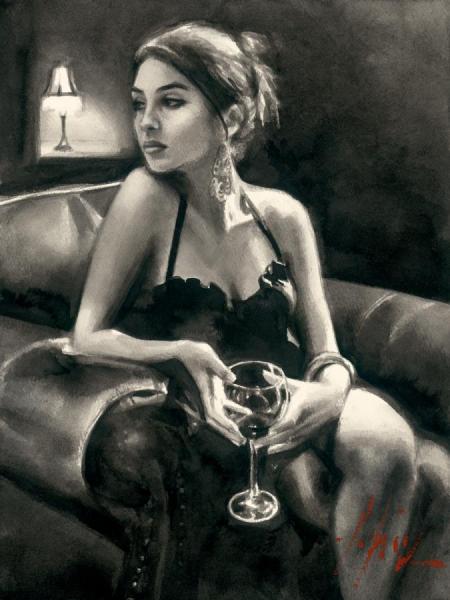 Tess By The Light Ii by Fabian Perez