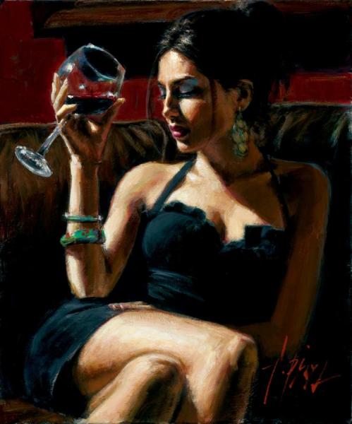 Tess Iv by Fabian Perez