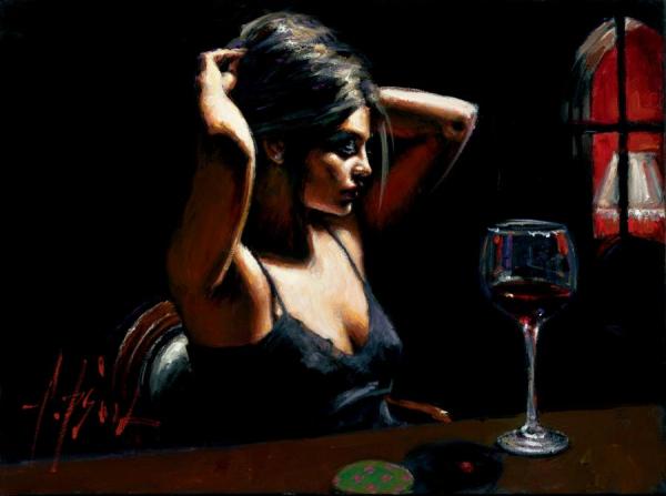 The Dark Room Ii by Fabian Perez