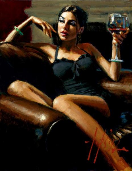 The Living Room Iii by Fabian Perez