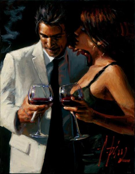 The Proposal Xii by Fabian Perez Oil Painting Reproductions