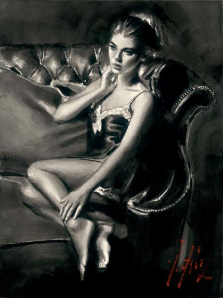 Tierra V by Fabian Perez Oil Painting Reproductions