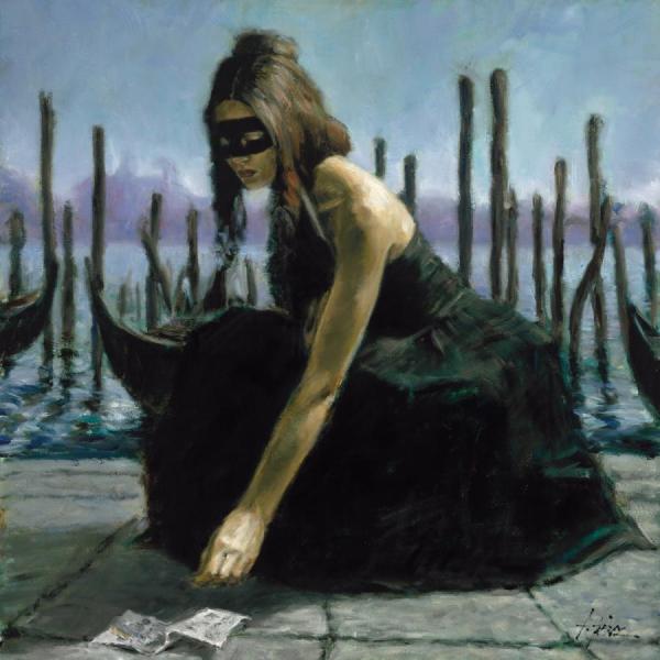 Venice by Fabian Perez Oil Painting Reproductions