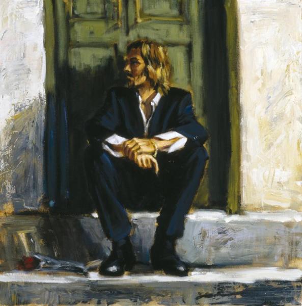 Waiting For The Romance To Come Back I by Fabian Perez