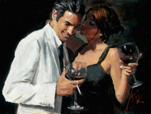 Whispers Vii by Fabian Perez