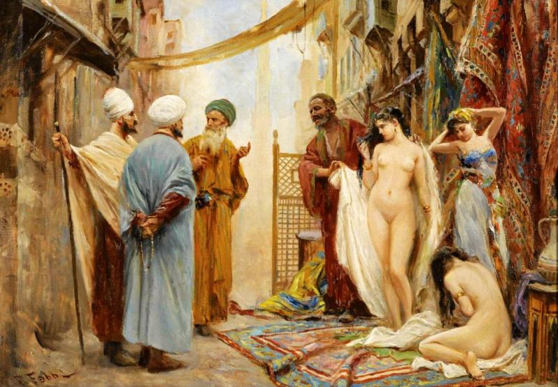 The Slave Market by Fabio Fabbi