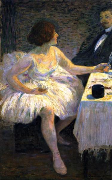 Federico Zandomeneghi A Visit In The Dressing Room