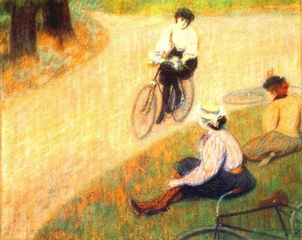 Bicycling by Federico Zandomeneghi