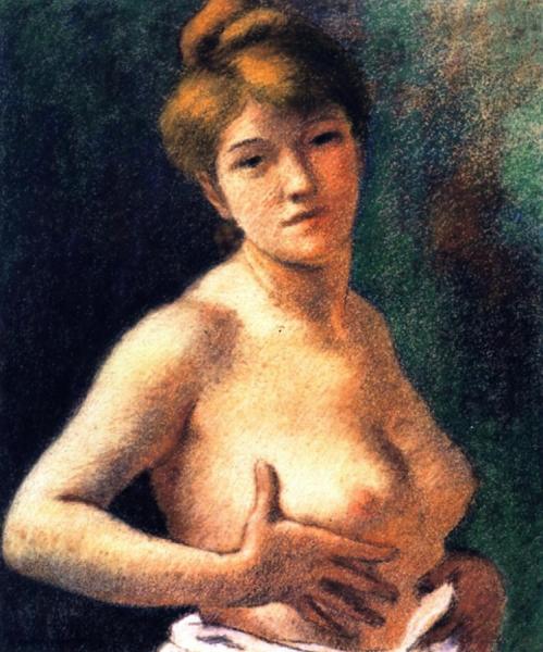 Bust Of A Woman by Federico Zandomeneghi