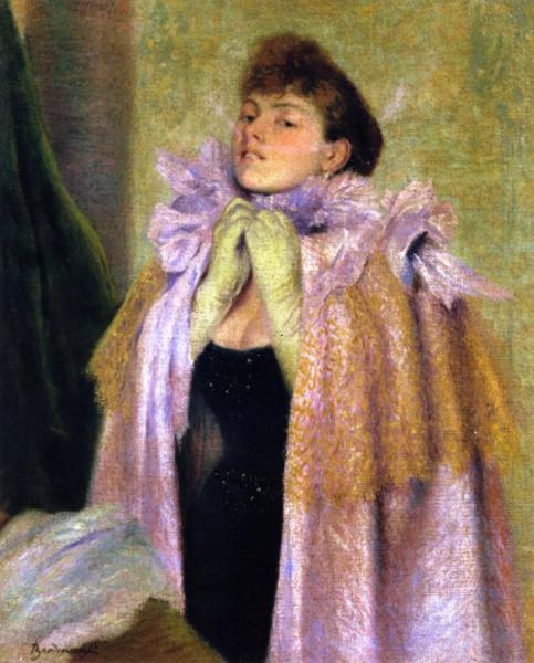 Evening Gala by Federico Zandomeneghi Oil Painting Reproductions