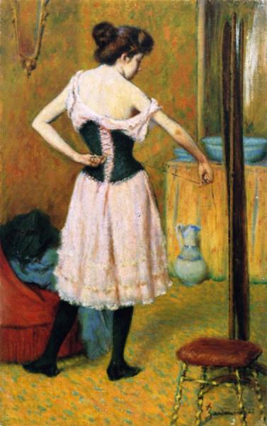 La Toilette by Federico Zandomeneghi