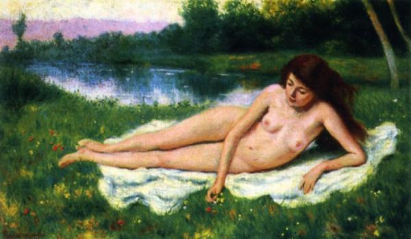 Federico Zandomeneghi Nude Outdoors