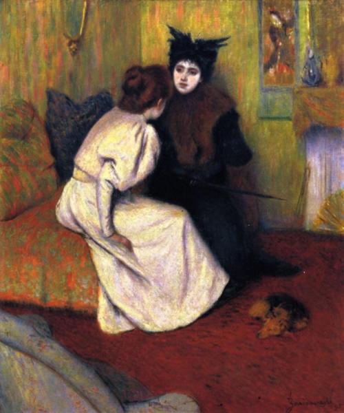 The Conversation by Federico Zandomeneghi