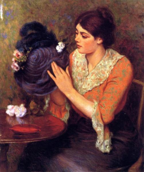The Milliner by Federico Zandomeneghi