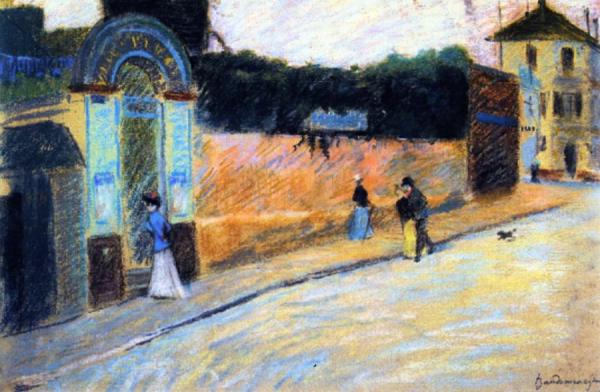 The Moulin De La Galette by Federico Zandomeneghi