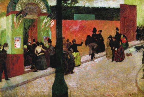The Moulin De La Galette by Federico Zandomeneghi