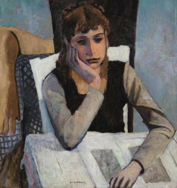 Etudiante by Felice Casorati