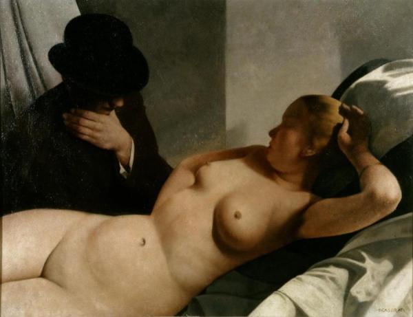 Conversazione Platonica,1925 by Felice Casorati